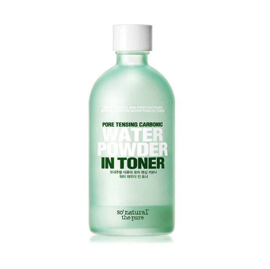 Тоник для жирной кожи So'Natural Pore Tensing Carbonic Water Powder In Toner