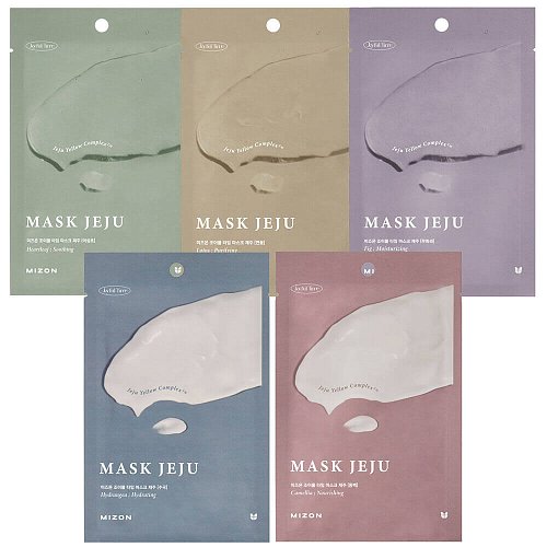 Антиоксидантная тканевая маска для лица Mizon Joyful Time Mask Jeju