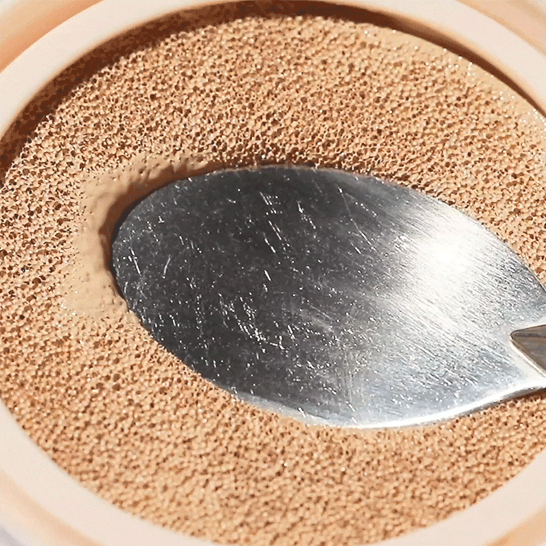 Увлажняющий тональный кушон AMUSE Dew Jelly Vegan Cushion SPF38 PA++