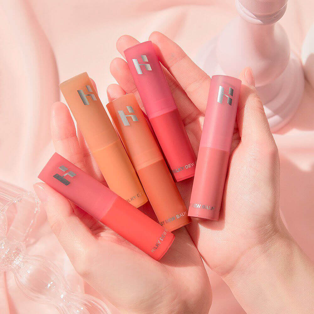 Смягчающий оттеночный бальзам для губ Holika Holika Milky Dew Balm