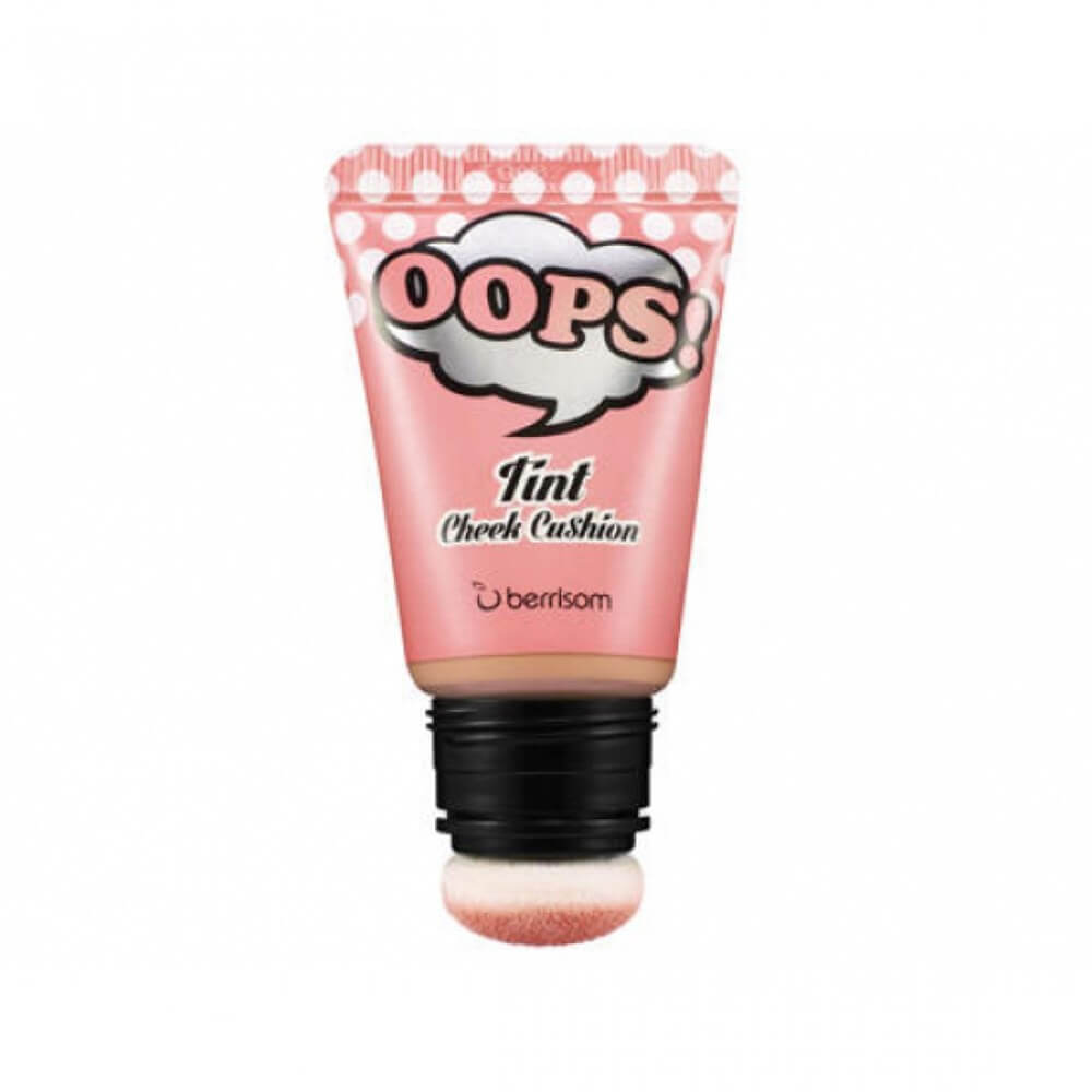 Румяна-тинт Berrisom Oops Tint Cheek Cushion - cream peach