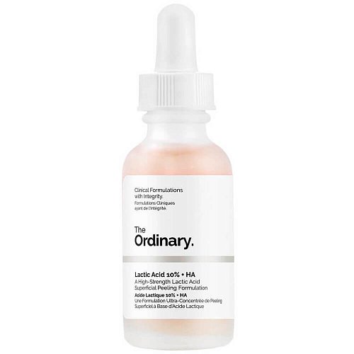 Активная пилинг-сыворотка с молочной кислотой The Ordinary Lactic Acid 10% + HA