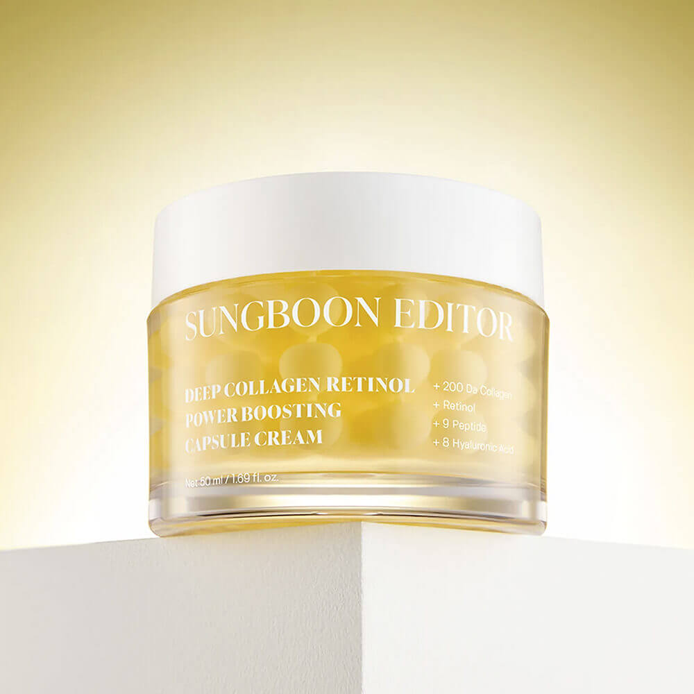 Капсульный крем с коллагеном и ретинолом Sungboon Editor Deep Collagen Retinol Power Boosting Capsule Cream