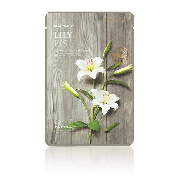 Тканевые маски для лица The Face Shop Real Nature Face Mask - Лилия (Lily)