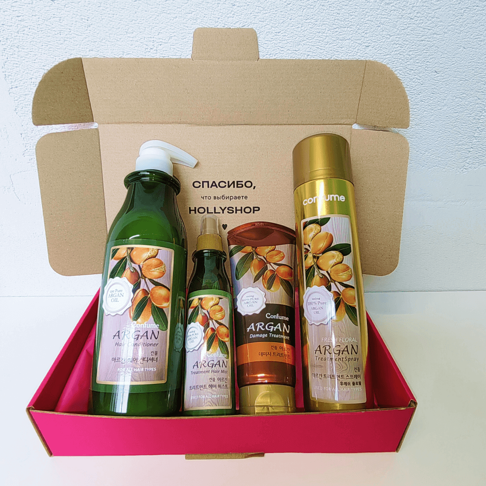 Маска для волос с маслом арганы Welcos Confume Argan Treatment 