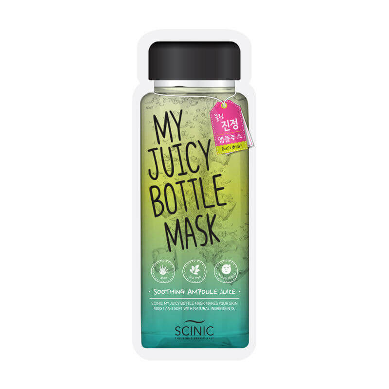 Тканевые маски Scinic My Juicy Bottle Mask Soothing Ampoule  - Успокаивающая маска