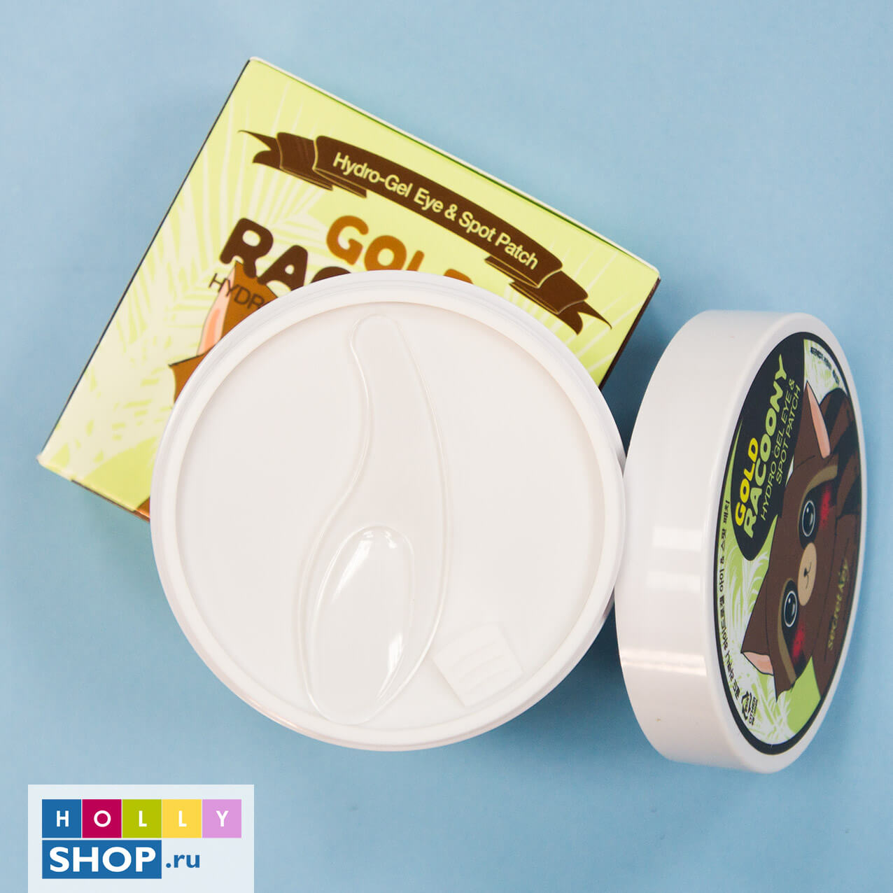 Гидрогелевые патчи Secret Key Gold Racoony Hydrogel Eye & Spot Patch