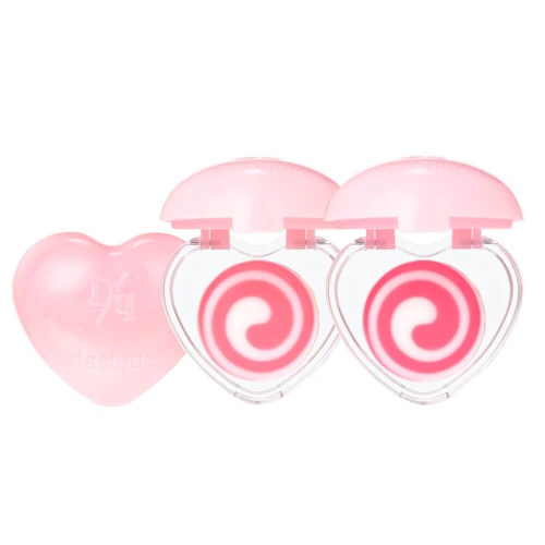 Двойной увлажняющий бальзам для губ Dasique Candy Rolling Pot