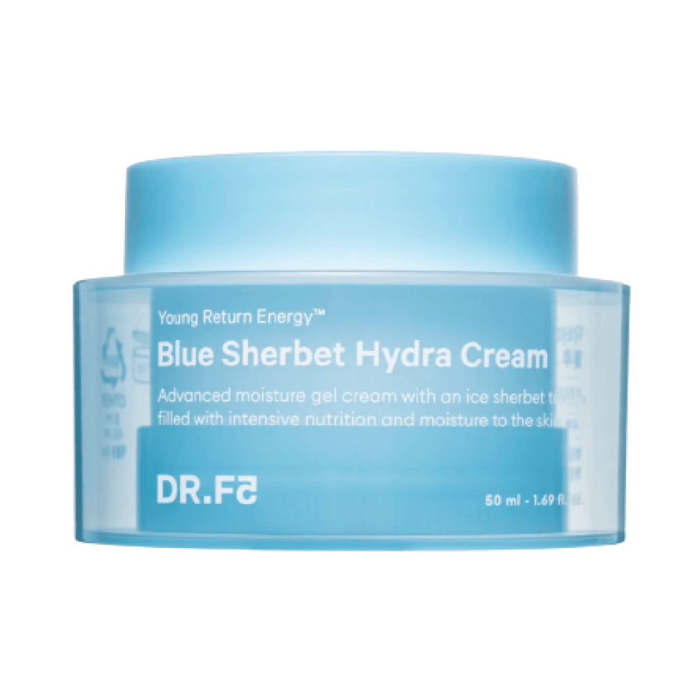 

Крем-щербет для глубокого увлажнения кожи DR.F5 Blue Sherbet Hydra Cream