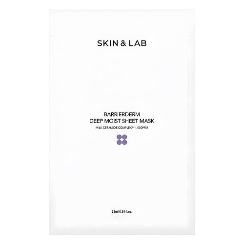 Увлажняющая тканевая маска SKIN&LAB Barrierderm Deep Moist Sheet Mask