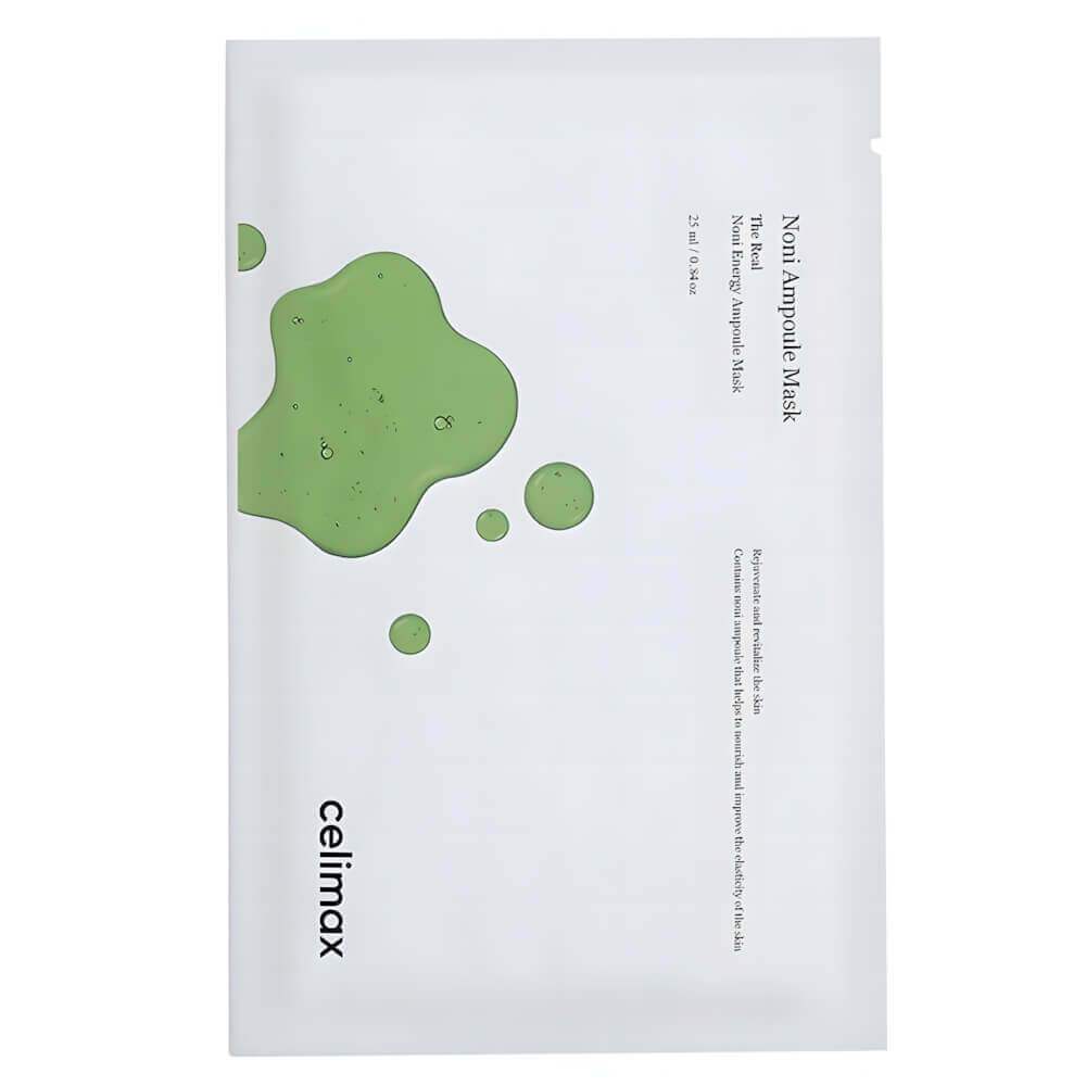 

Укрепляющая тканевая маска с экстрактом нони Celimax The Real Noni Energy Ampoule Mask