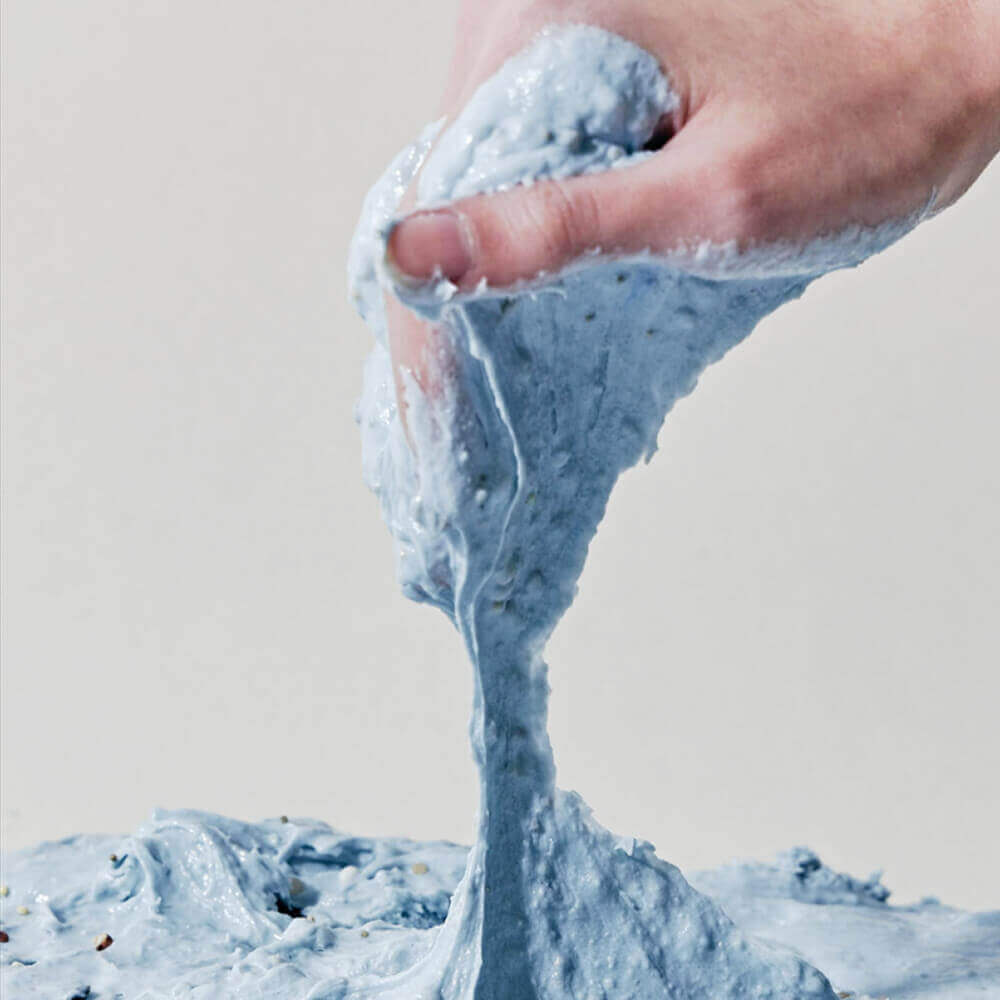 Очищающее средство с глиной и экстрактом иссопа Arencia Fresh Blue Hyssop Rice Mochi Cleanser