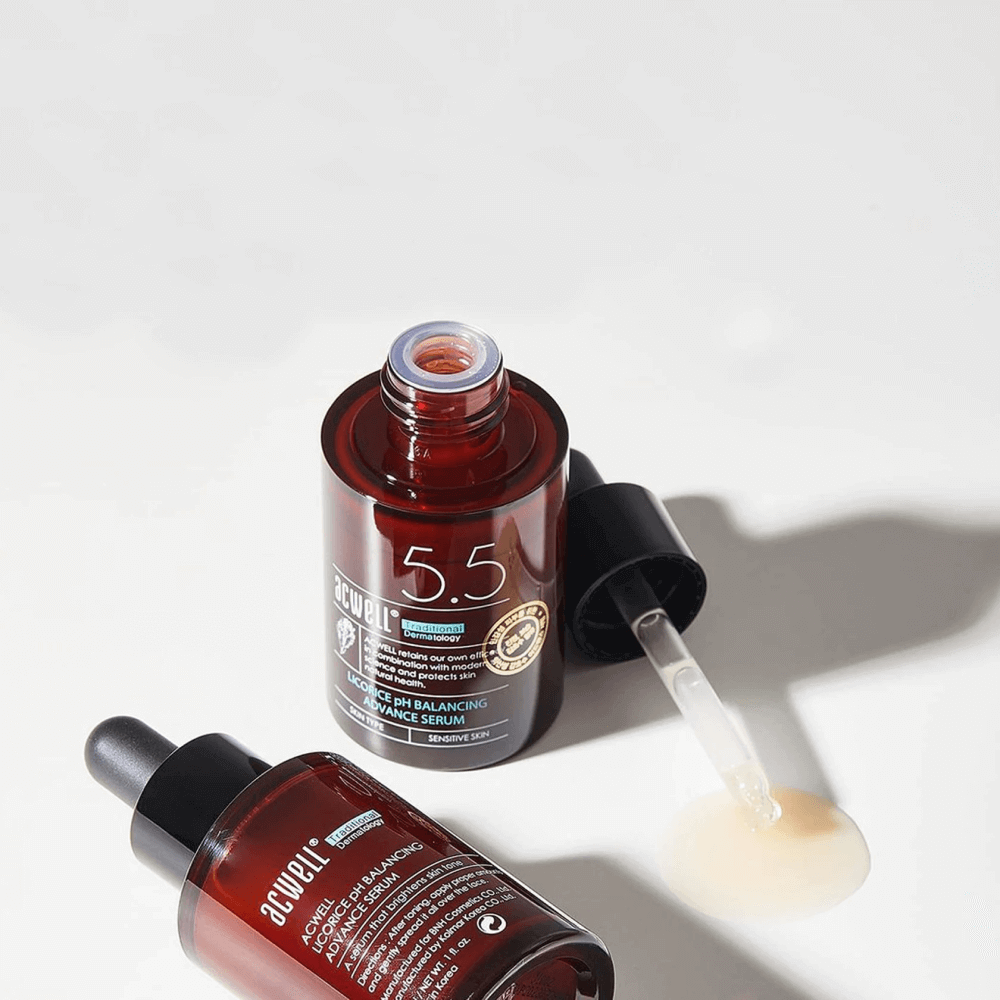 Восстанавливающая сыворотка с экстрактом солодки Acwell Licorice pH Balancing Advance Serum
