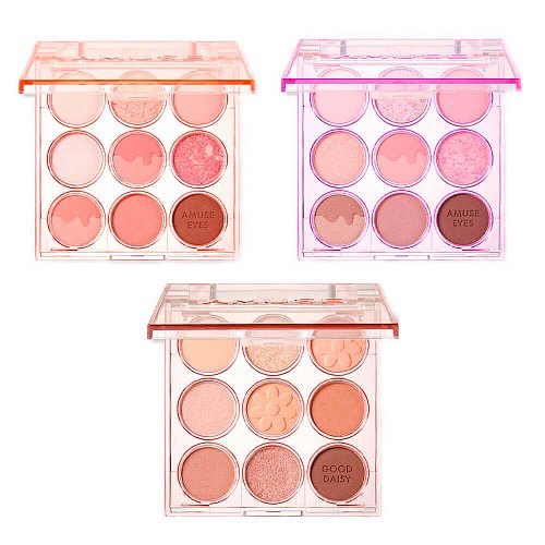 Палетка нюдовых теней для век AMUSE Eye Color Palette