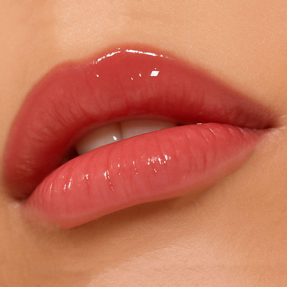 Глянцевый бальзам-пудинг для губ и щёк + брелок fwee Lip&Cheek Glowy Jelly Pot Keyring Set JC01 Honey Peach