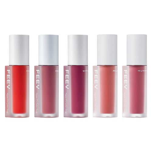 Увлажняющий тинт для губ с сияющим финишем FEEV Hyper-Fit Color Drop