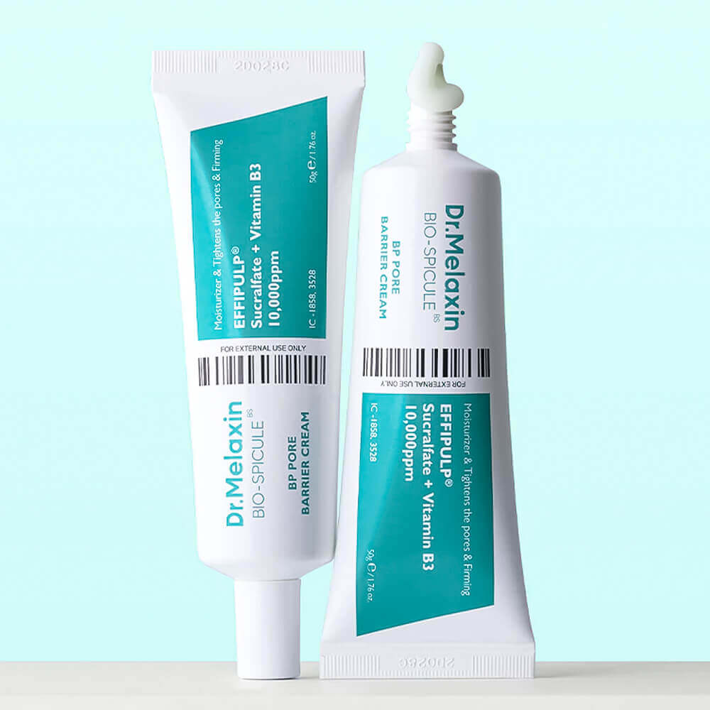 Подтягивающий крем для сужения пор с биоспикулами Dr.Melaxin BP Pore Barrier Cream