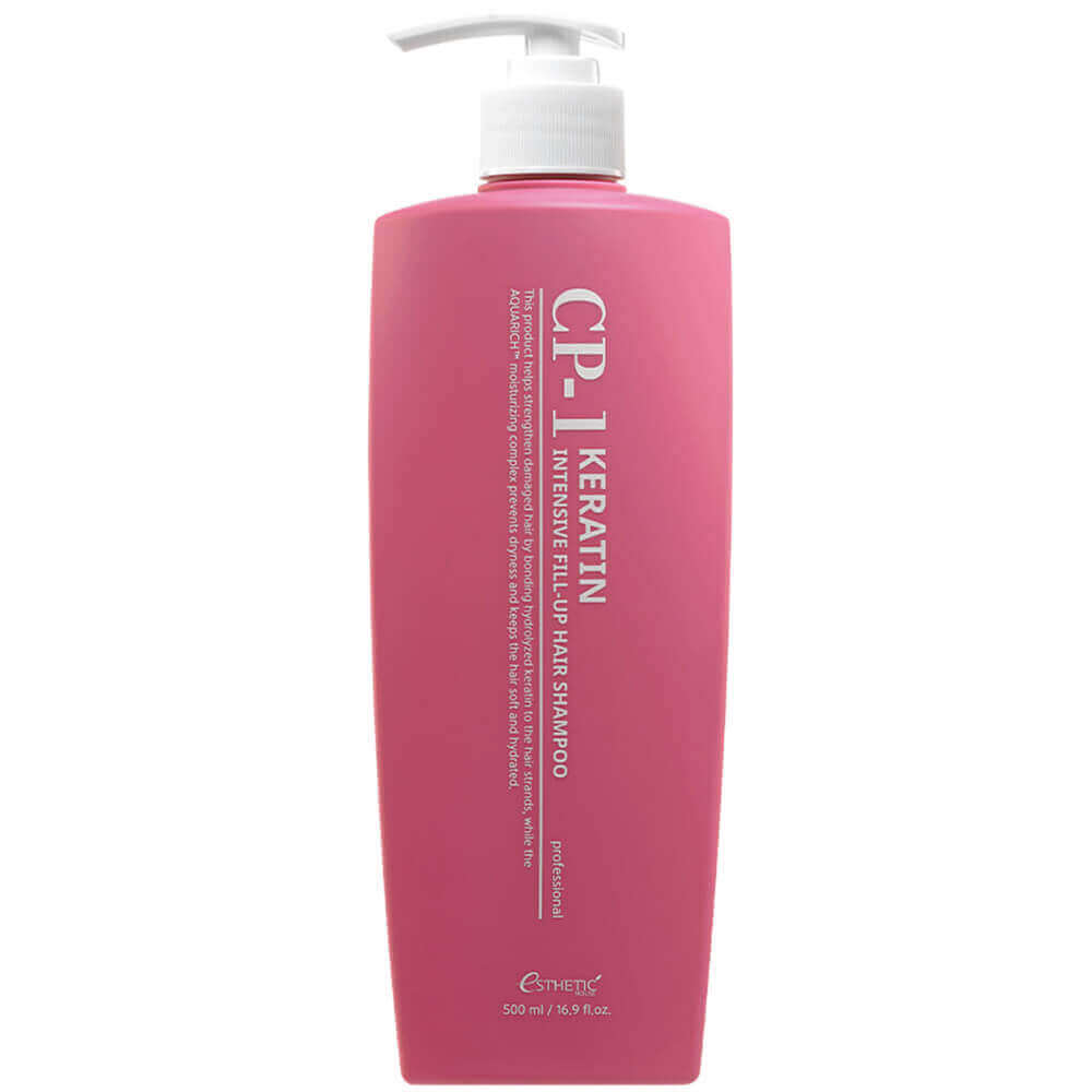 Восстанавливающий шампунь для волос с кератином CP-1 Keratin Intensive Fill-up Hair Shampoo 500 мл