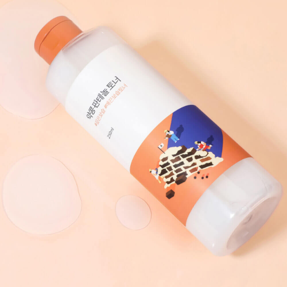 Барьерный тонер с чёрной соей и пантенолом Round Lab Soybean Panthenol Toner