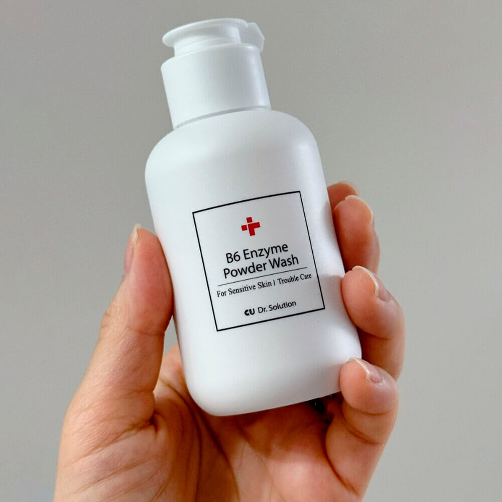 Энзимная пудра для проблемной кожи CUSKIN Dr.Solution B6 Enzyme Powder Wash