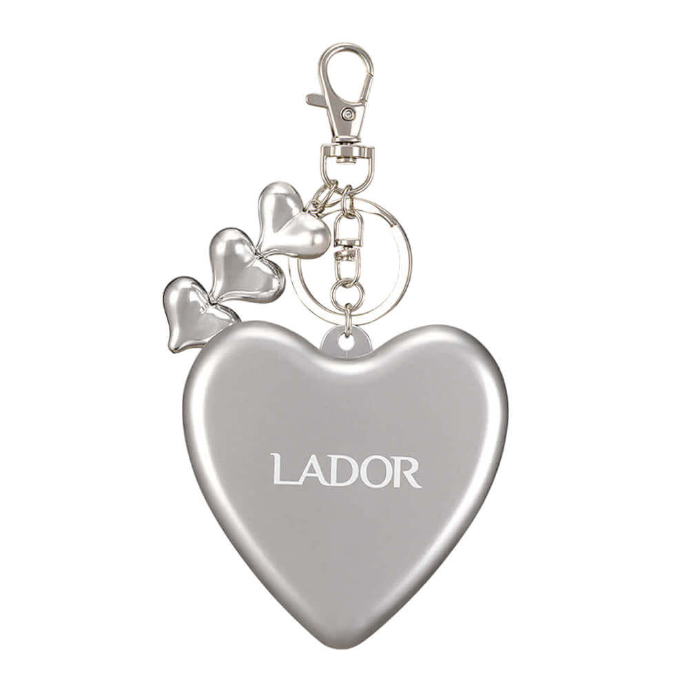 Складная расчёска-брелок Lador Heart Brush