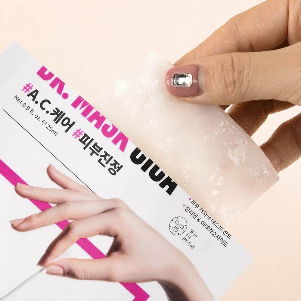 Тканевая цика-маска Rovectin Skin Essentials Dr. Mask Cica