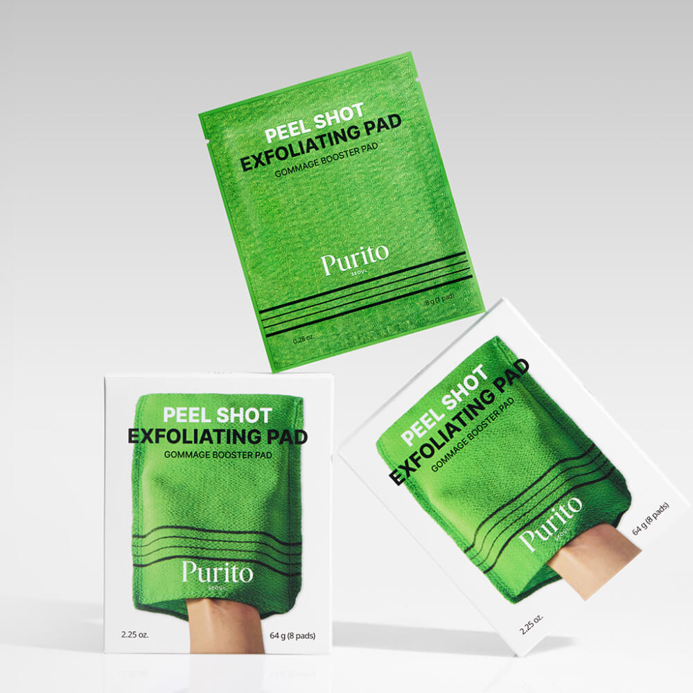 Пилинг-пэды с кислотами и энзимами Purito Seoul Peel Shot Exfoliating Pad