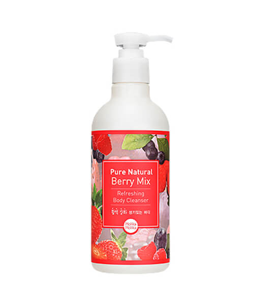 Гель для душа Holika Holika Pure Natural Body Cleanser Berry Mix Refreshing - лесные ягоды