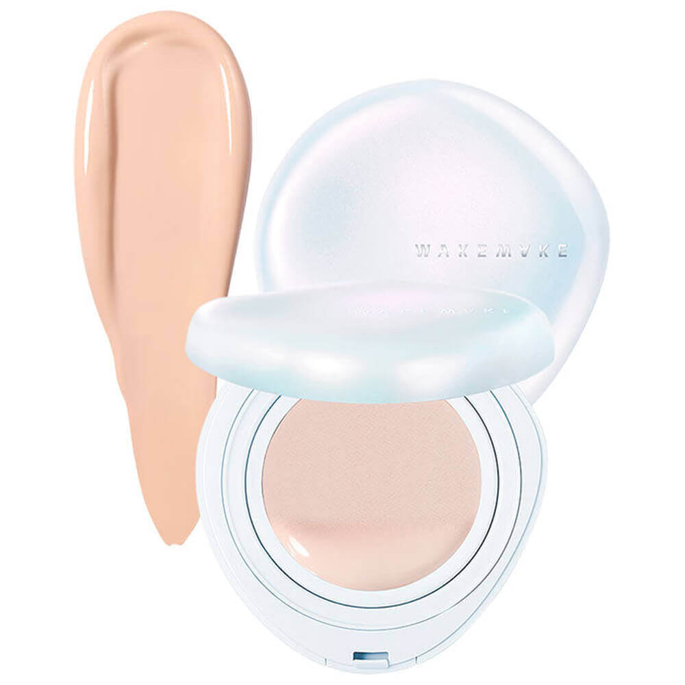 

Кушон для лица WAKEMAKE, Water Glow Coating Cushion SPF50 PA++++