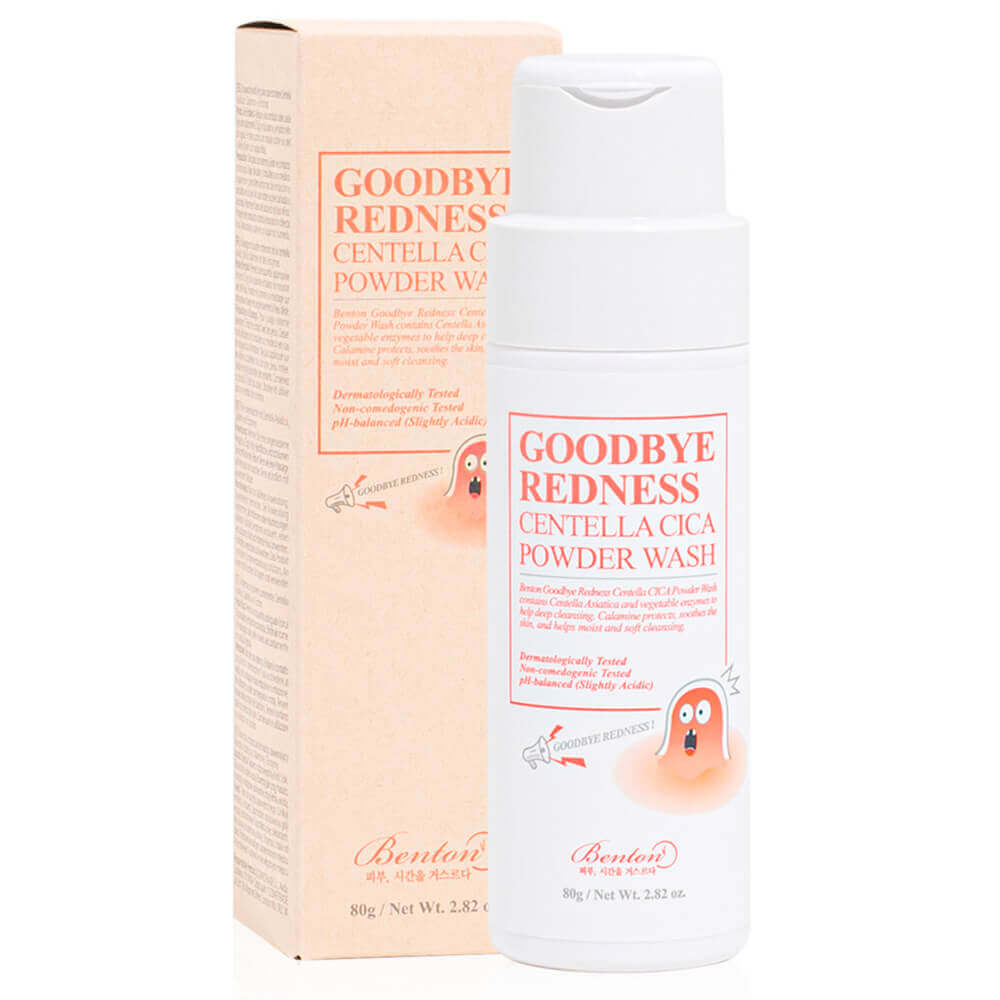 Успокаивающая энзимная пудра с центеллой Benton Goodbye Redness Centella Powder Wash