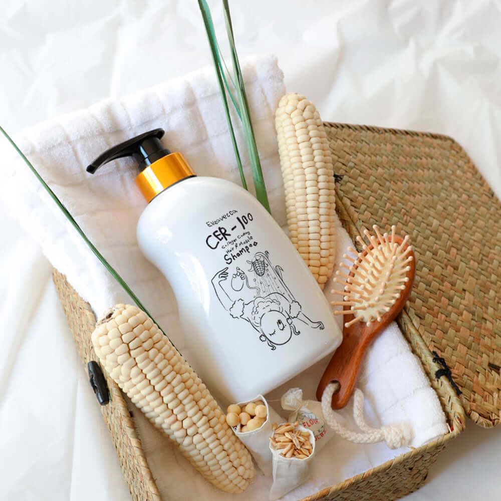 Шампунь для волос с коллагеном Elizavecca CER-100 Collagen Coating Hair Muscle Shampoo