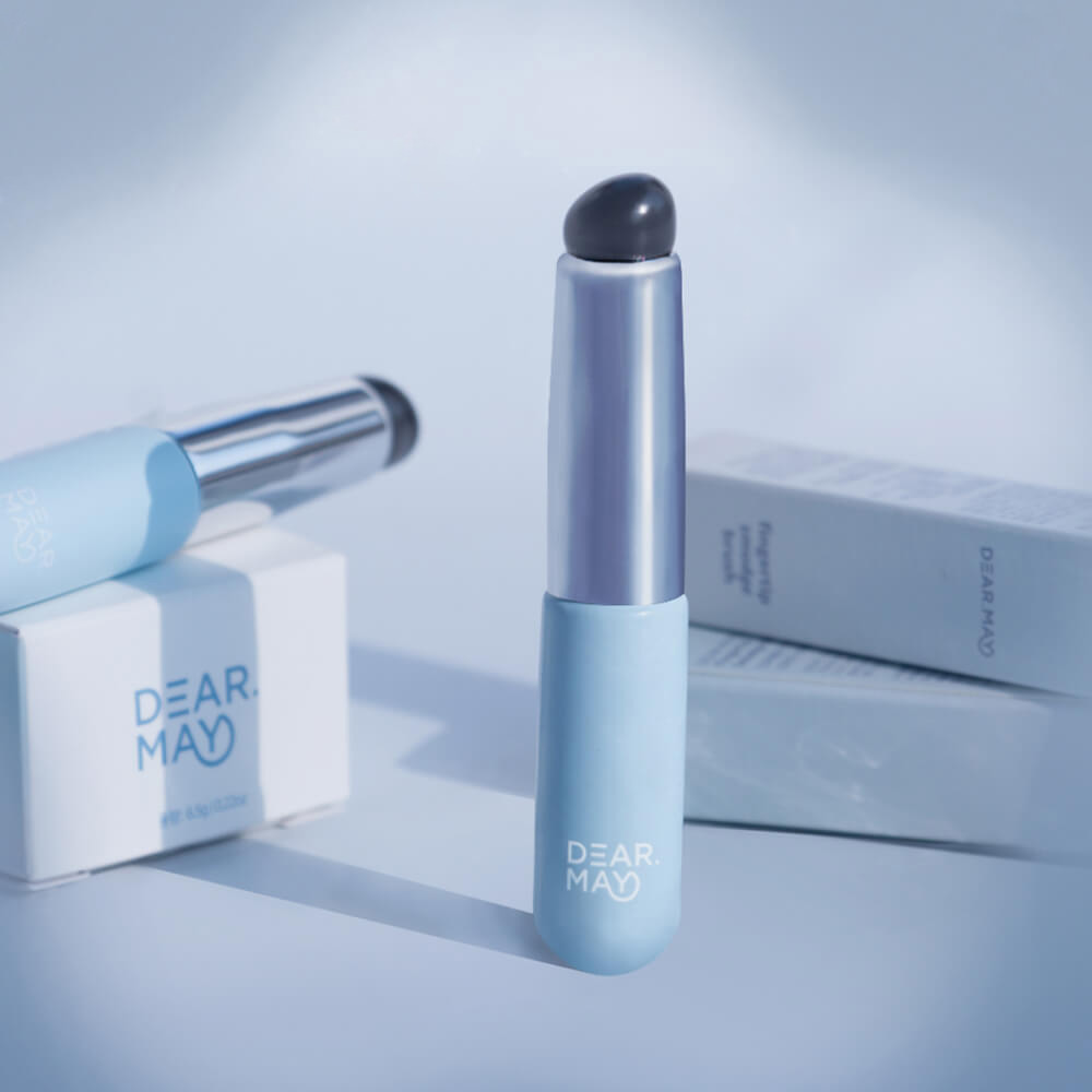 Силиконовая кисть-аппликатор для макияжа DEARMAY Finger Tip Smudge Brush