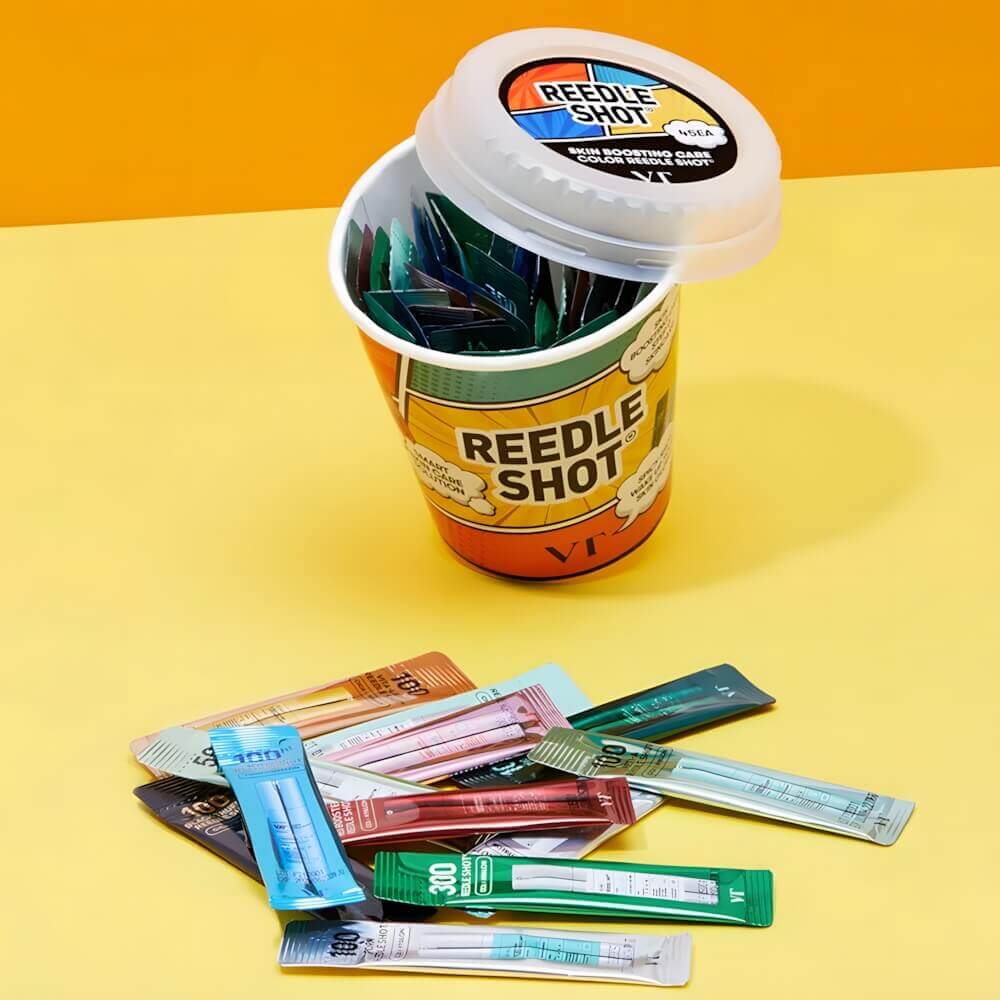 Набор бустеров с микроиглами в саше VT Cosmetics Reedle Shot Multiverse Kit