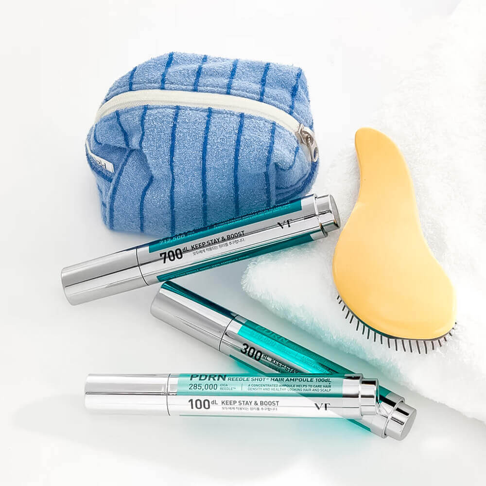 Ампула для роста волос с микроиглами и ПДРН VT Cosmetics PDRN Reedle Shot Hair Ampoule 300dL