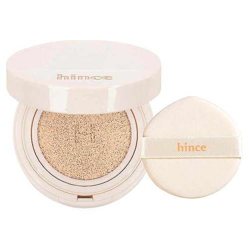 Увлажняющий кушон с сияющим финишем hince Second Skin Glow Cushion SPF50+ PA++++