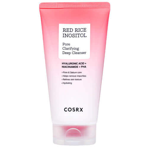 Пенка с красным рисом для глубокого очищения COSRX Red Rice Inositol Pore Clarifying Deep Cleanser