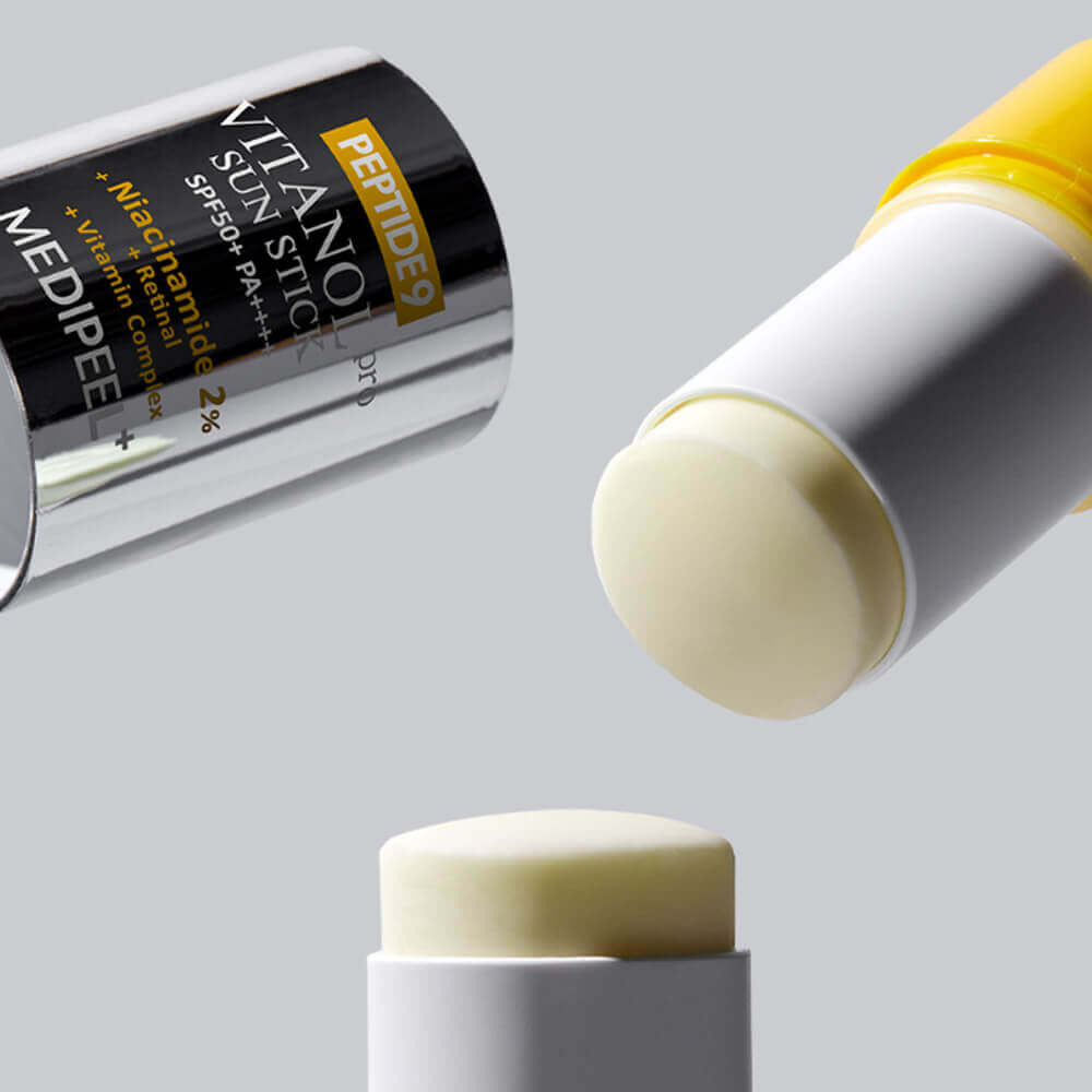 Солнцезащитный стик для выравнивания тона MEDIPEEL Peptide 9 Vitanol Sun Stick PRO SPF50+ PA++++