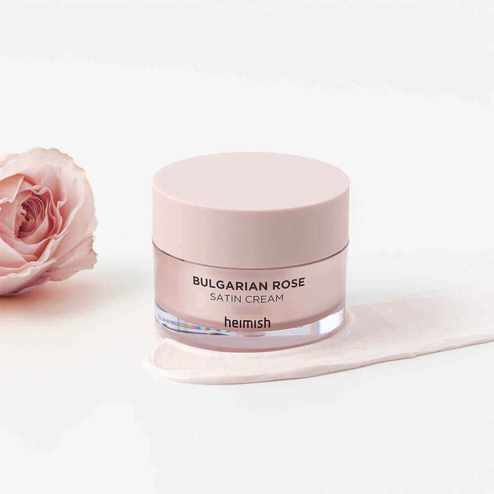 Питательный крем с розой Heimish Bulgarian Rose Satin Cream