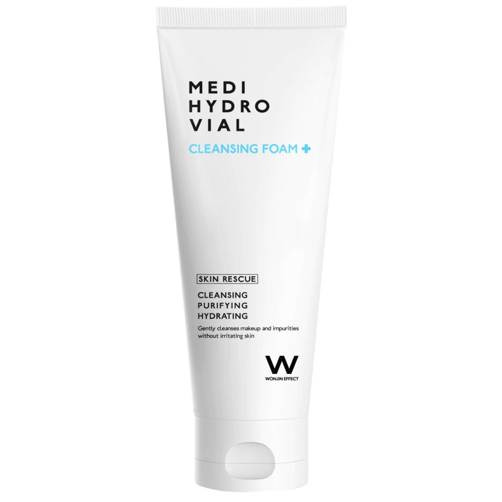 Увлажняющая пенка с экстрактом инжира Wonjin Effect Hydro Vial Cleansing Foam