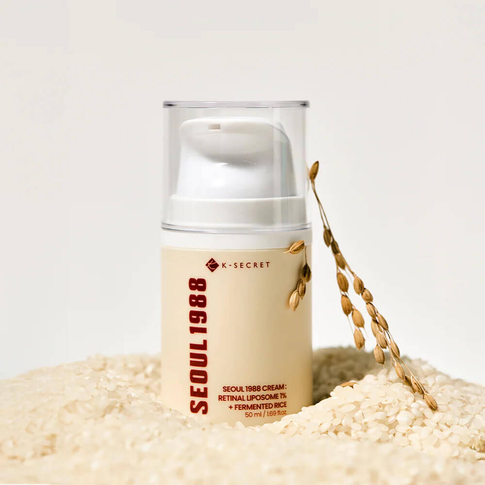 Антивозрастной крем с ретиналем K-SECRET Seoul 1988 Cream: Retinal Liposome 1% + Fermented Rice