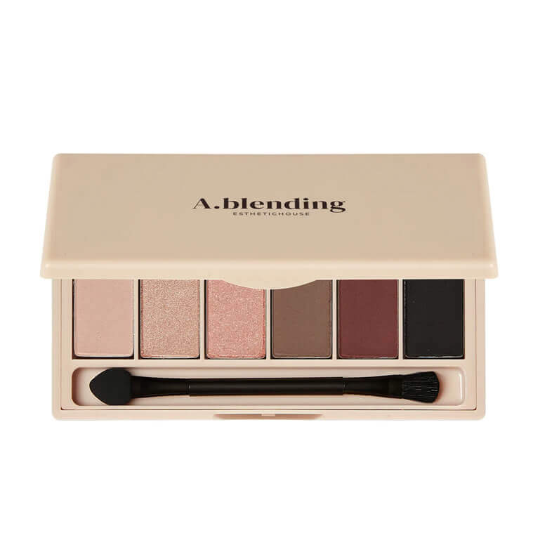 Тени для век Esthetic House Decorative A.Blending Pro Eyeshadow Palette - Nude Beach