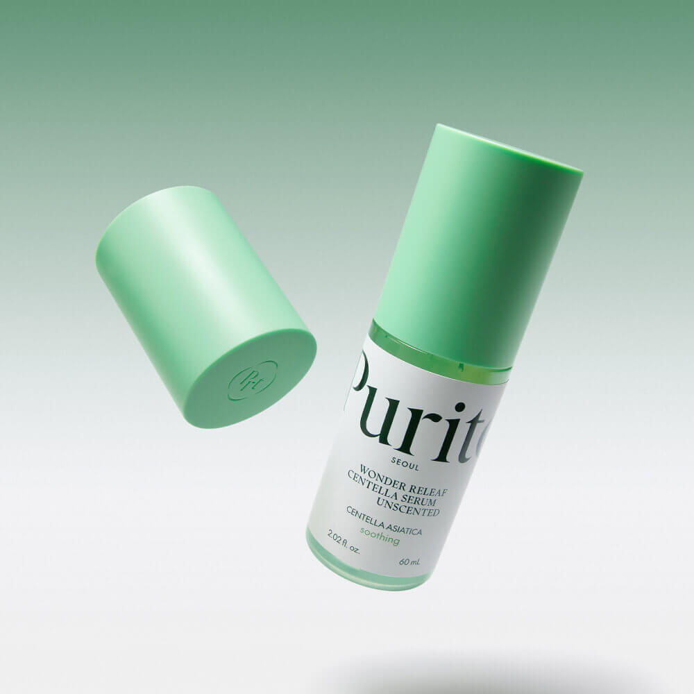 Безмасляная сыворотка для чувствительной кожи Purito Seoul Wonder Releaf Centella Serum Unscented