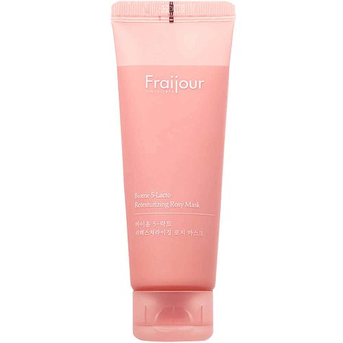Смягчающая глиняная маска с пробиотиками Fraijour 5-lacto Retexture Rosy Mask