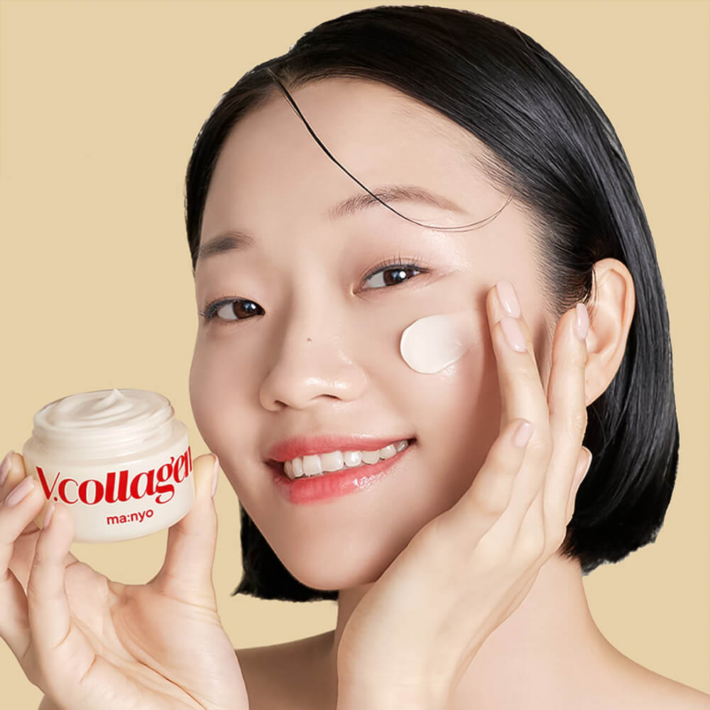 Укрепляющий крем с веганским коллагеном Manyo VCollagen Heart Fit Multi Cream
