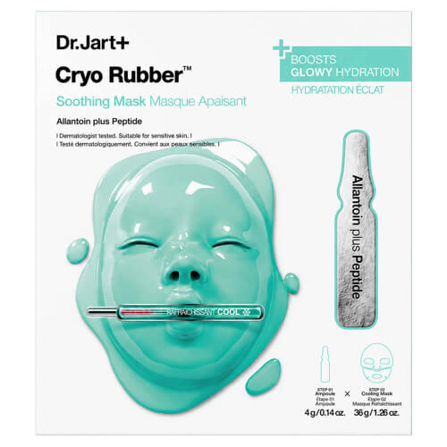Гидрогелевая успокаивающая маска Dr.Jart+ Cryo Rubber™ Soothing Mask Allantoin Plus Peptide