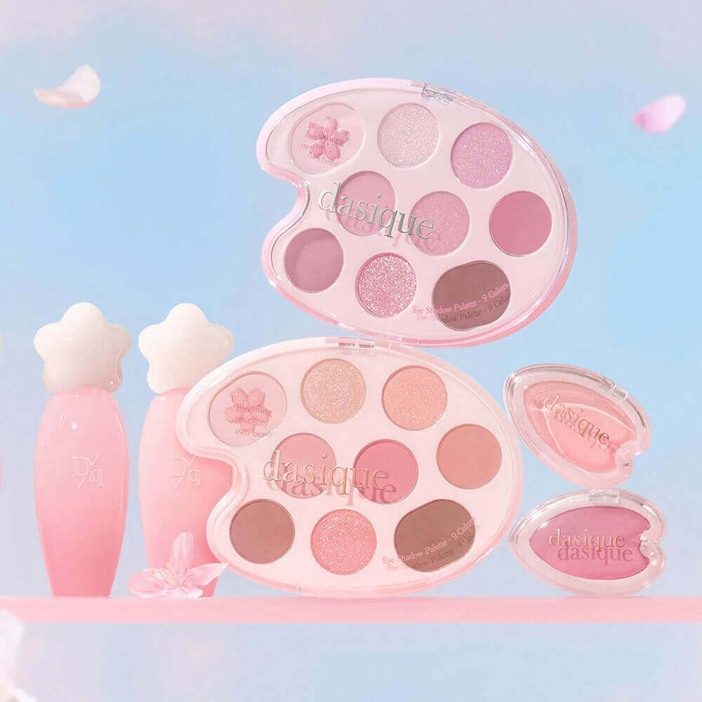 Лимитированная палетка теней для век Dasique Pink Blossom Shadow Palette