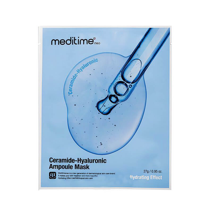 Увлажняющая маска с керамидами Meditime Ceramide-Hyaluronic Ampoule Mask