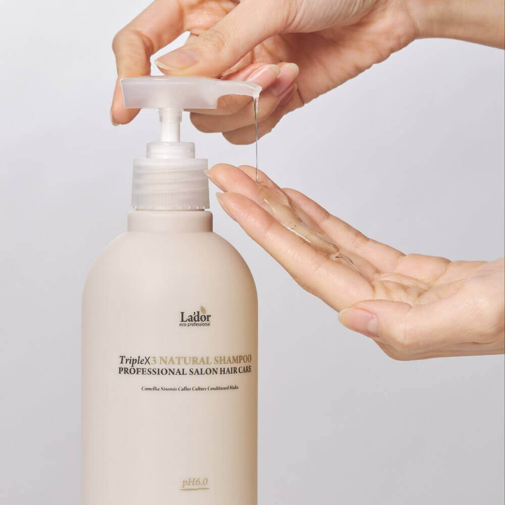 Бессульфатный органический шампунь с эфирными маслами Lador Triplex Natural Shampoo 