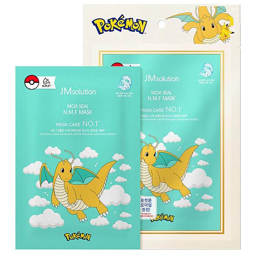 Тканевая маска с комплексом N.M.F для обезвоженной кожи JMsolution Moa Seal N.M.F Mask