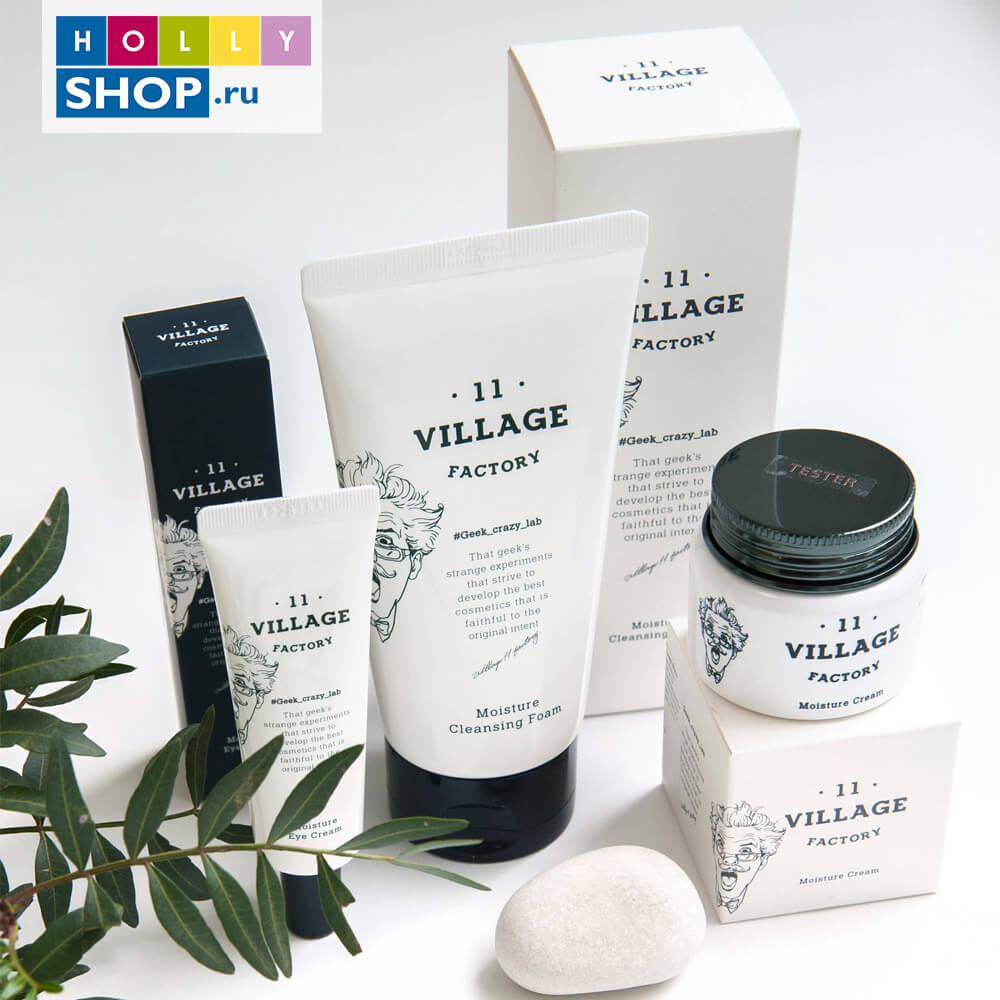 Увлажняющая пенка с экстрактом корня когтя дьявола Village 11 Factory Moisture Cleansing Foam